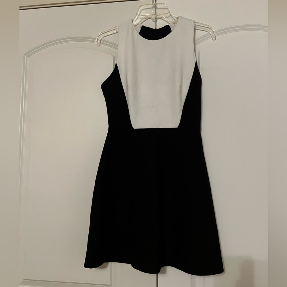 Zara black and white tank dress Size S